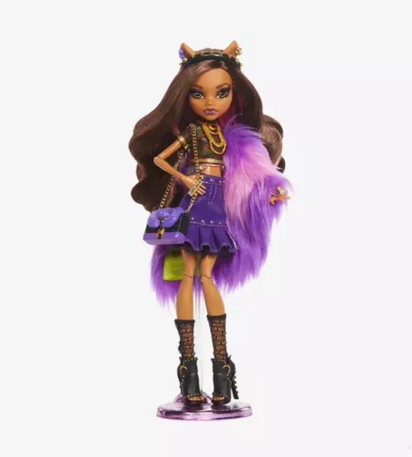 Mattel Creations Monster High CLAWDEEN WOLF Haunt Couture Doll. NIB