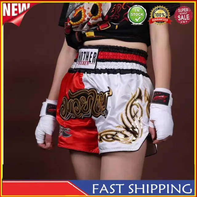 Boxing Trunks Tear Resistant Punching Shorts Durable Elastic for Sports Supplies