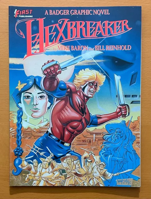 Hexbreaker A Badger Graphic Novel, GN, 1st print RARE (First Publishing 1988) NM