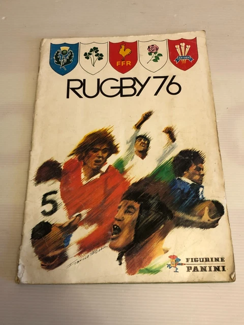 Collection Panini Rugby 2019/2020 - Lot Complet De 372 Stickers Sans Album - Bon état