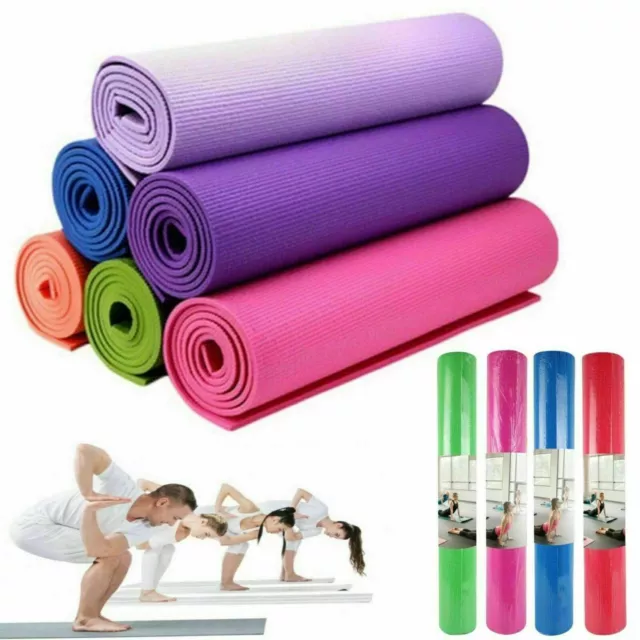 Tappetino Yoga Tappeto Palestra Fitness Aerobica Pilates Ginnastica Materassino