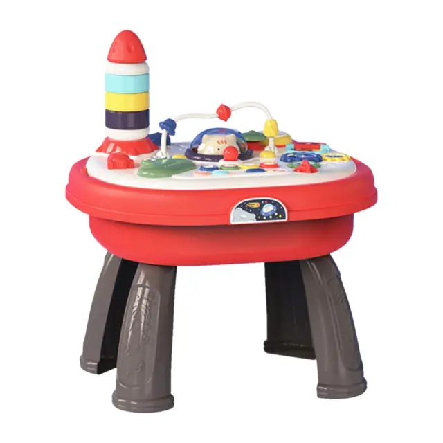 Portable Musical Learning Activity Table Cute Early Educational Durable