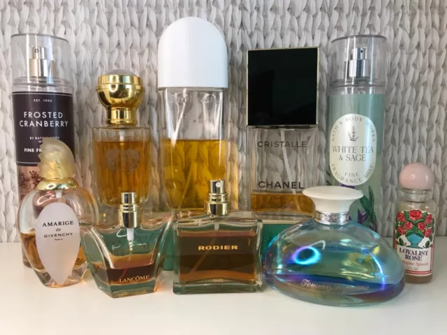LOT OF 10 Perfumes & Fragrance GIVENCHY, CHANEL, POEME LANCOME, RODIER and  more $49.99 - PicClick
