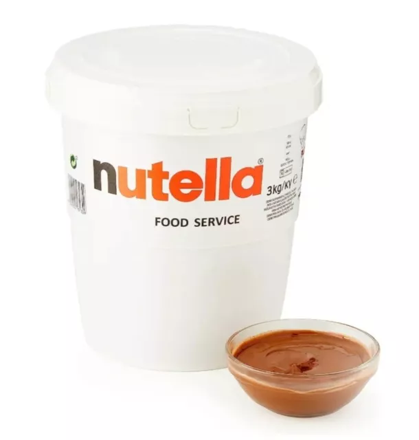 Barattolo Nutella 3 Kg Ferrero Food Service
