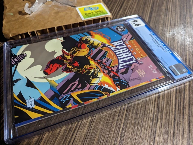 DC's Vintage BATMAN: SWORD OF AZRAEL #1 CGC-Graded 9.6 [1992] 1st Azrael 4