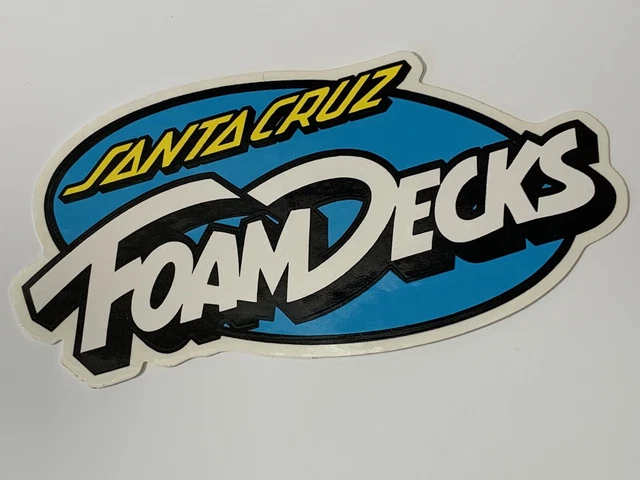 Vintage NOS 80/90s Santa Cruz skateboards-Skateboarding is not a