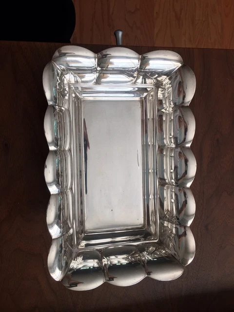 Reed and Barton Footed Oblong Serving Dish