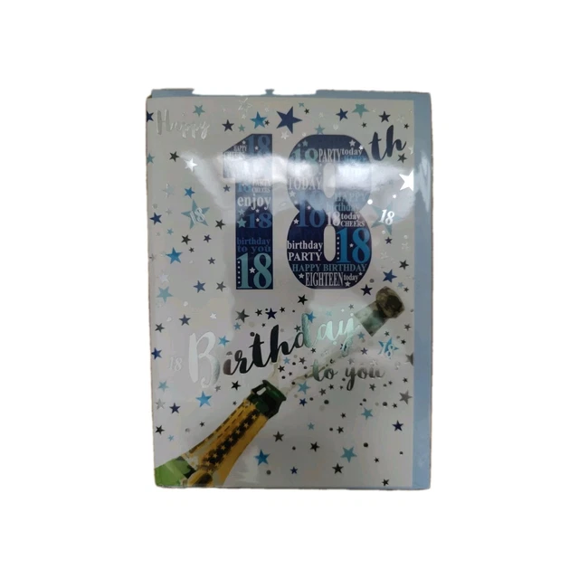 Piccadilly Greetings Biglietto Auguri 18° Compleanno Ragazzo - 'Quell'età Divertente' - Formato 17,8x12,7 Cm Con Busta - 3