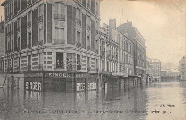 94-Villeneuve Saint Georges-Inondation 1910-N�6032-A/0177