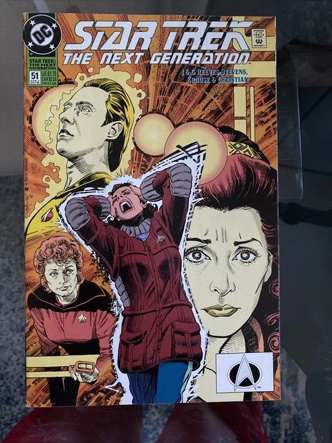 Star Trek The Next Generation #51 Oct 1993 DC Comics Comic Book