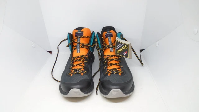 Merrell Women's MQM 3 Mid Gore-Tex Fast Hike Boots UK 7.5 TANGERINE/TEAL - 2