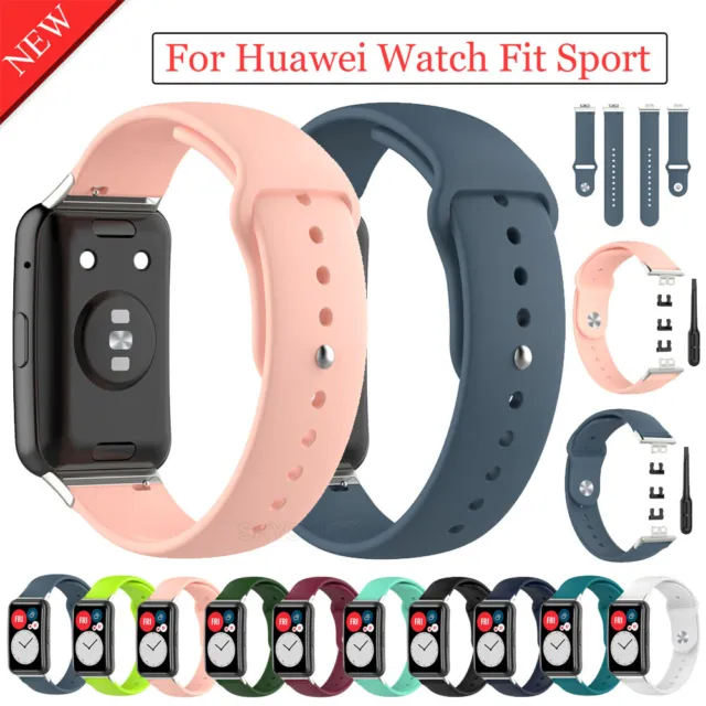 Sport Ersatz Armband Silikon Uhrenarmband Strap für Huawei Watch Fit Smart Watch