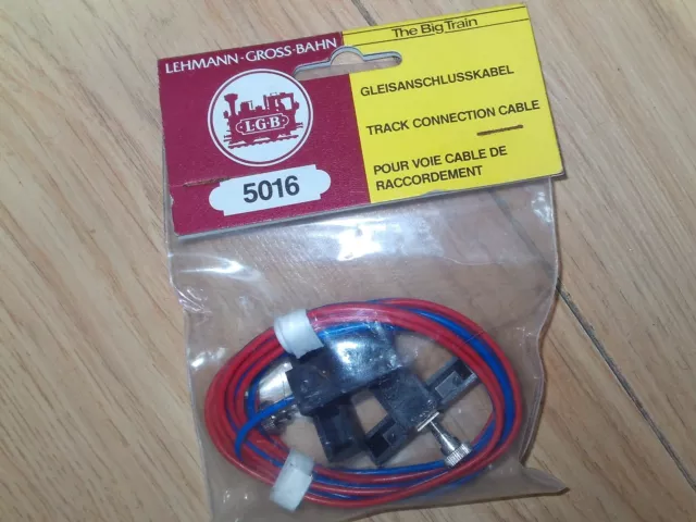 New LGB 5016 Track Connection Cable for G Gauge Train Sets.