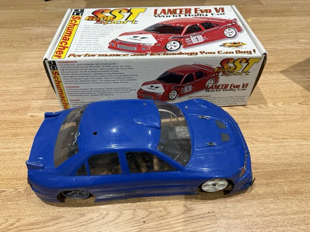 SCHUMACHER SST RALLY sport 1/10 RC R/C car Mitsubishi lancer evo ...