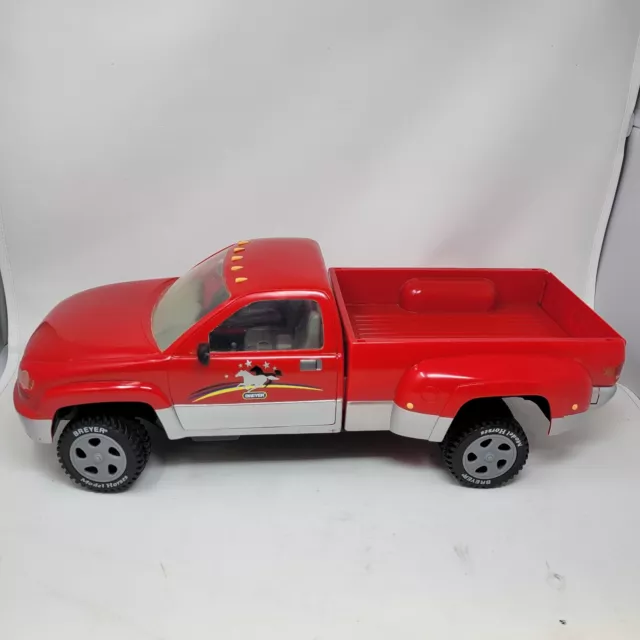 BREYER 2002 Traditional Size Dually No Trailer Red a1