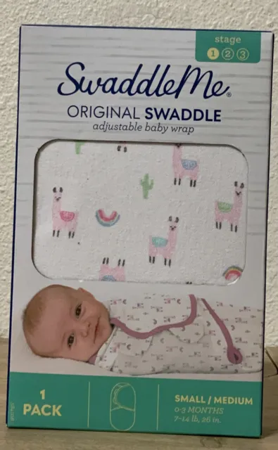 📀 SwaddleMe Original Swaddle - Stage 1 Small/Medium 0-3Months NEW