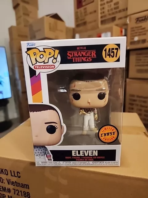 Funko Pop Stranger Things Season 4 Finale Eleven CHASE Vinyl Figure #1457