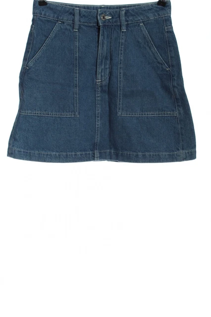 & DENIM Gonna di jeans Donna Taglia IT 40 blu stile casual