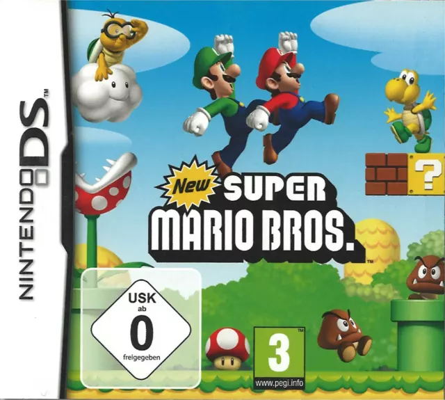 New Super Mario Bros. (Nintendo DS, 2006) - European Version