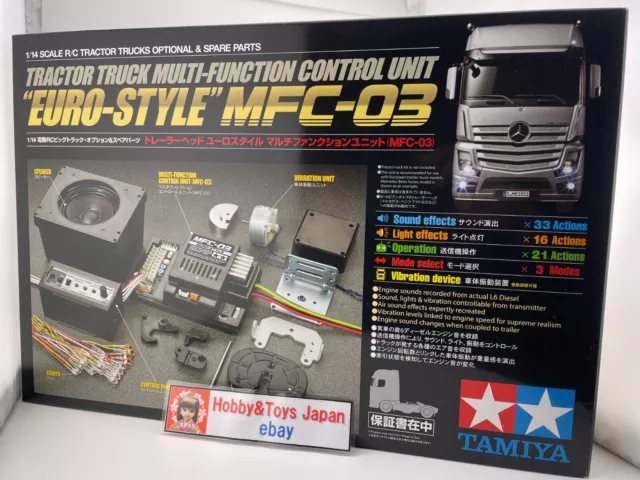 Tamiya RC Big Truck Option & Spare Parts No.23 TROP.23 Euro Style Japan Import