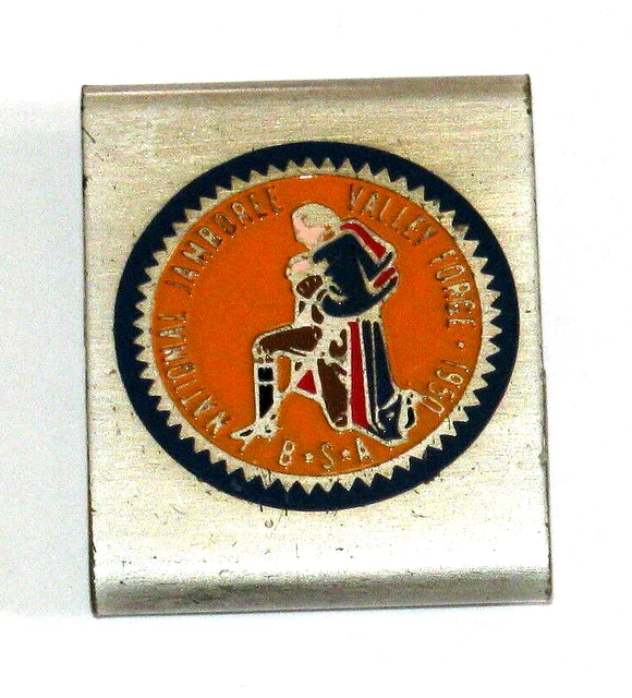 NATIONAL JAMBOREE 1950 Belt Loop Badge BSA 10.00 PicClick