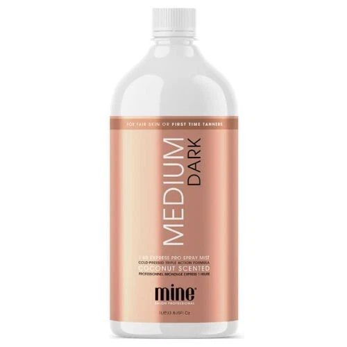 Minetan Ultra Scuro 1 ora Pro spray nebbia marrone chiaro 1 litro