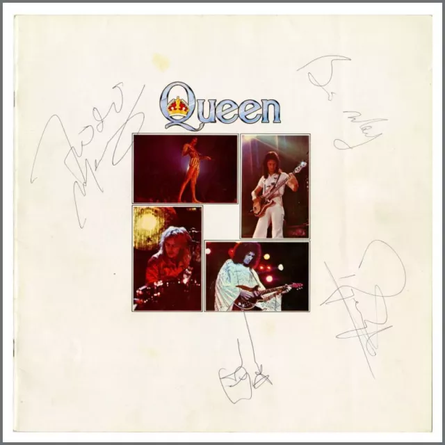 Queen Autographed 1977 European Tour Programme (UK)