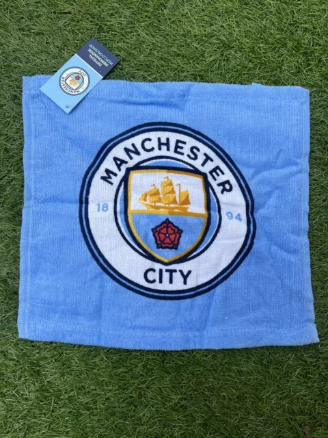 Official Manchester City FC face cloth flannel BNWT