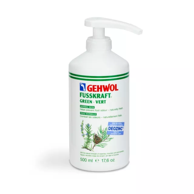 Gehwol Fusskfraft Green Foot Cream | Regulates Perspiration & Odour Protection