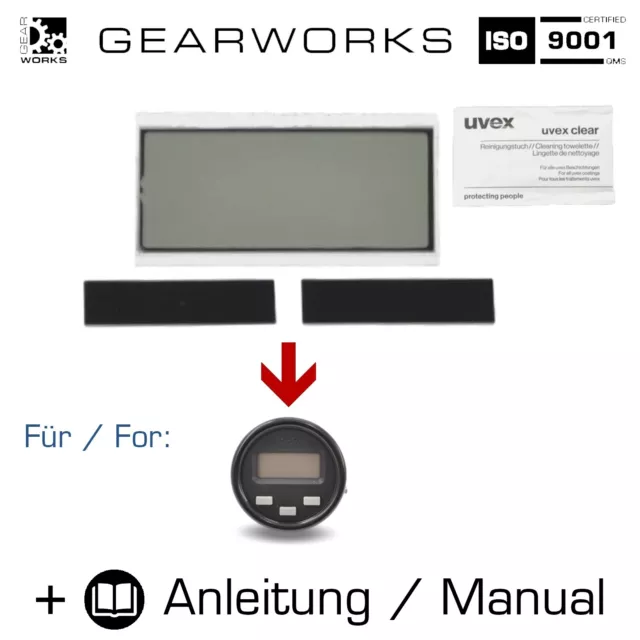 Display Digitaluhr für MERCEDES W201 190 2.3 16V Uhr LCD Reparatur