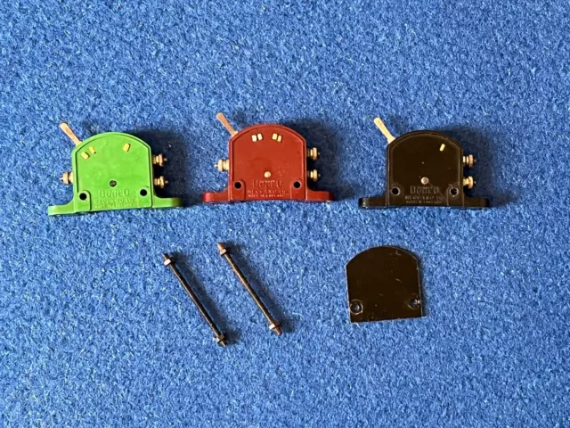 Hornby Dublo Switches - D1, D2, G3 plus Endplate and Rods