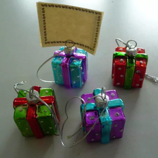 Bolas para Árbol de Navidad O Tarj.colocación de Invitados Regalo 4er Set 3,5cm