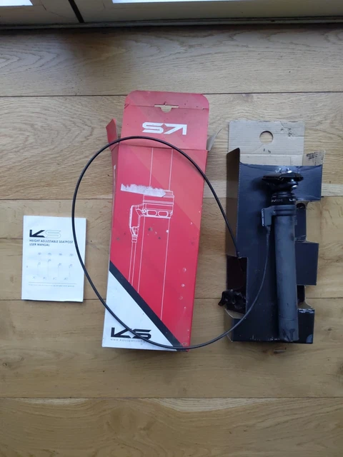 KS LEV 30.9x435mm Remote Dropper Adjustable Seatpost Travel 150mm