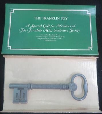 The Franklin Key *Franklin Mint Collectors Society Member Key