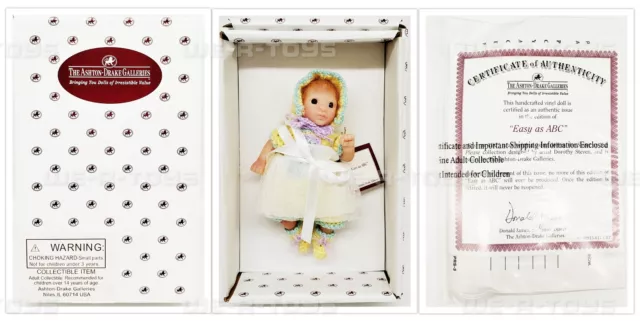 Ashton Drake Galleries Easy as ABC Doll Sweet as You Please Collection 2009 NEW