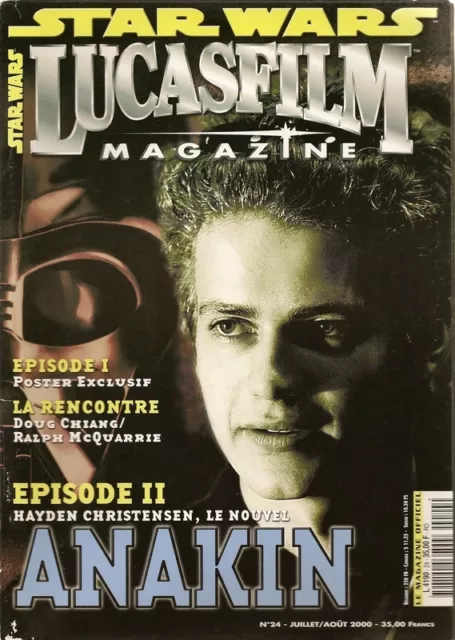 Lucasfilm Magazine N° 24 / Le Magazine Officiel De Star Wars - Juil. - Aou. 2000