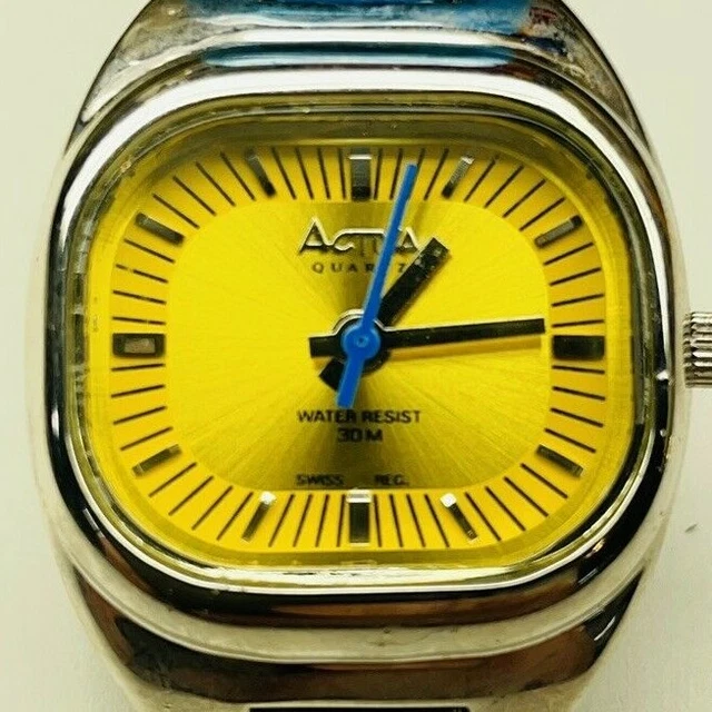 RARE ACTIVA SWISS Quartz Ladies Fashion Watch Water  display picture 1