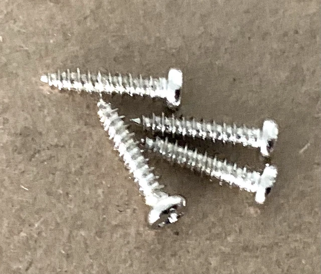 Laguna Bass Guitar Tuners Tuning Pegs Original Chrome Mounting Screws Set