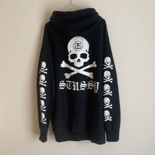 Mastermind × Stussy Skull XL Black Size Hoodie