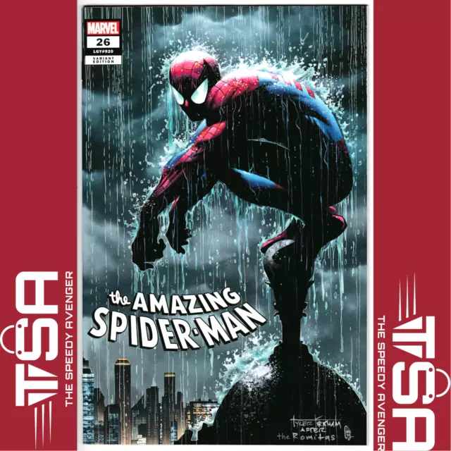 AMAZING SPIDER-MAN #26 (Vol 6) Tyler Kirkham Romita Homage KAMALA KHAN DEATH KEY