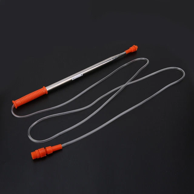Tubo spray 2,6 M acciaio inox strumento di estensione tubo asta telescopico spruzzatore per