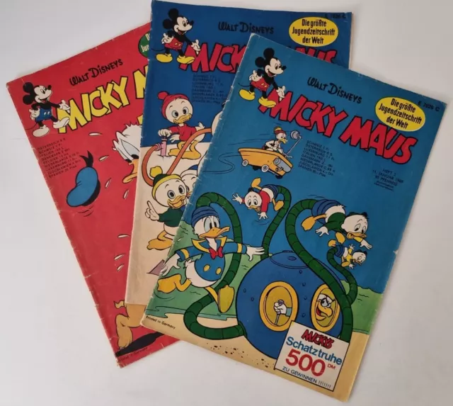 Micky Maus Comics ~ Jahrgang 1969 ~ zur Auswahl