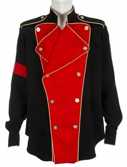 New Michael Jackson's 1996 Black wool jacket sale with world Expedited shipping