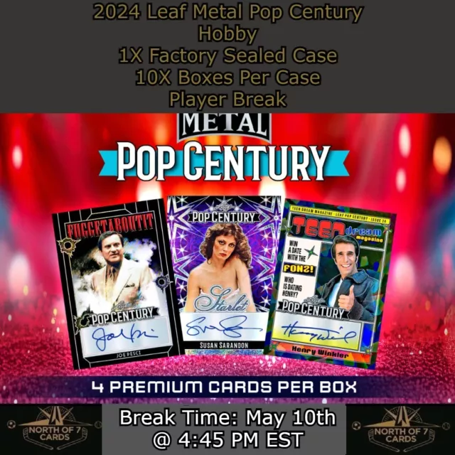 DONNA MILLS 2024 Leaf Metal Pop Century Hobby 1X Case Player Break 2