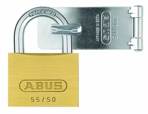 ABUS 02874 Cadenas en laiton avec clé partielle 5501 3