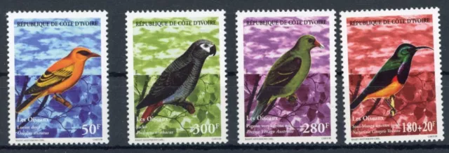 [BIN21641] Ivory Coast 1999 Birds good set very fine MNH Stamps