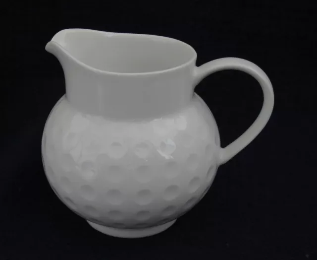 Arzberg Golfball 2375 Weiß Milchkännchen Kännchen Milch Sahne Porzellan groß