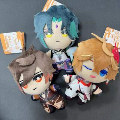 zhongli plush doll