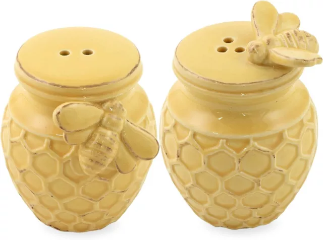 Boston International - Honeycomb Salt & Pepper Redux Set  - JC22271