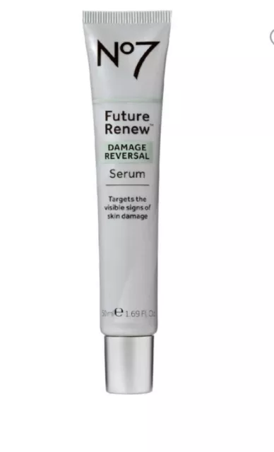 No7 Future Renew Damage Reversal Serum Full 50ml Anti Wrinkle